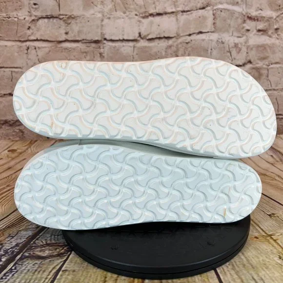 Birkenstock Bend Low Men's Solid White Leather Low Lace Up Sneakers Size 9 - Picture 6 of 8